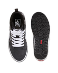 The Vans Womens SK8-Hi Waterproof Insulated MTE Shoes in Leopard Charcoal Grey
