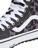 The Vans Womens SK8-Hi Waterproof Insulated MTE Shoes in Leopard Charcoal Grey