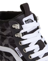 The Vans Womens SK8-Hi Waterproof Insulated MTE Shoes in Leopard Charcoal Grey