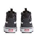 The Vans Womens SK8-Hi Waterproof Insulated MTE Shoes in Leopard Charcoal Grey