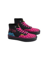 Girls KPop Demon Hunters x Vans Authentic Hi 2.0 Shoes in Black