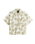 Doren Printed Camp Shirt in Soft Sage