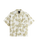 Doren Printed Camp Shirt in Soft Sage