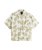 Doren Printed Camp Shirt in Soft Sage