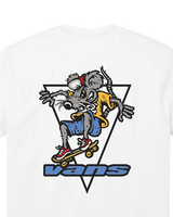 The Vans Boys Boys Rad Rat T-Shirt in White