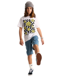 Boys Twisted Joy T-Shirt in White