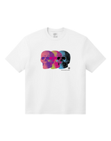 The Vans Mens Bone Head Loose T-Shirt in White