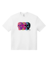 The Vans Mens Bone Head Loose T-Shirt in White