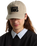 Stretch Logo Snapback Cap in Oatmeal
