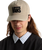 Stretch Logo Snapback Cap in Oatmeal