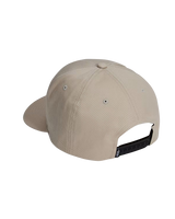 Stretch Logo Snapback Cap in Oatmeal
