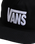 The Vans Mens Stretch Logo Snapback Cap in Black