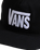The Vans Mens Stretch Logo Snapback Cap in Black