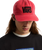 Stretch Logo Cap in Crimson Haze
