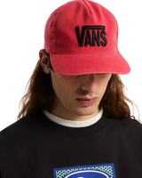 Stretch Logo Cap in Crimson Haze