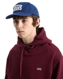 Stretch Logo Cap in Deep Indigo
