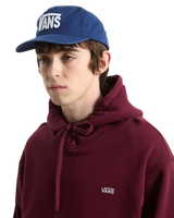 Stretch Logo Cap in Deep Indigo