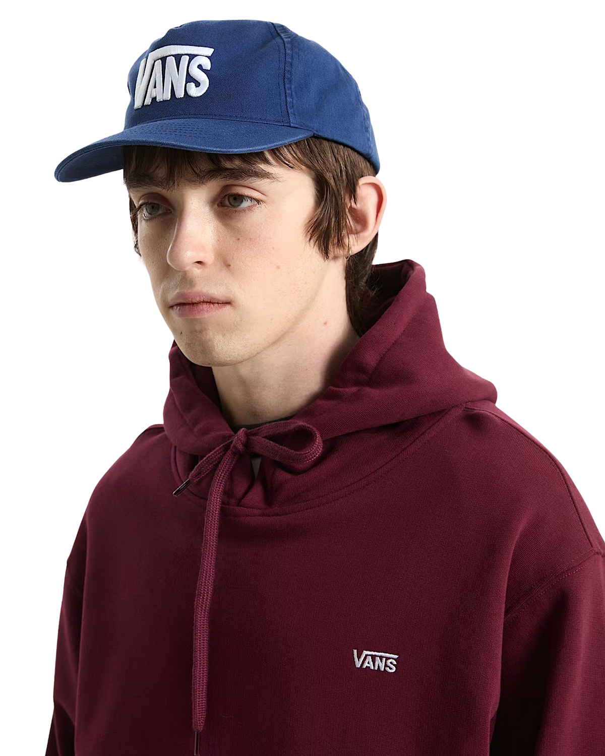Stretch Logo Cap in Deep Indigo