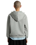 Salton Full Zip Hoodie in Cement Heather