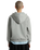 Salton Full Zip Hoodie in Cement Heather