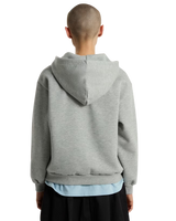 Salton Full Zip Hoodie in Cement Heather