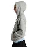 Salton Full Zip Hoodie in Cement Heather