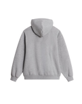 The Vans Womens Salton Full Zip Hoodie in Cement Heather