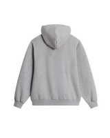 The Vans Womens Salton Full Zip Hoodie in Cement Heather