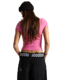 Barbed Heart T-Shirt in Pink Fizz