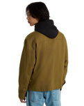 Mcavoy II Zip Station Jacket in Olive Brown