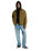Mcavoy II Zip Station Jacket in Olive Brown