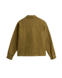 The Vans Mens Mcavoy II Zip Station Jacket in Olive Brown