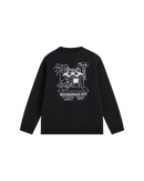 The Vans Boys Boys Food Spot Sweatshirt in Black