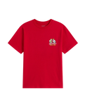 The Vans Boys Boys Checker Bros T-Shirt in Racing Red