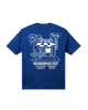 The Vans Boys Boys Food Spot T-Shirt in Classic Blue