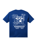 The Vans Boys Boys Food Spot T-Shirt in Classic Blue