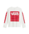 The Vans Boys Boys Fast Terrain Long Sleeve T-Shirt in White