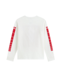 The Vans Boys Boys Fast Terrain Long Sleeve T-Shirt in White
