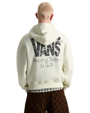 Vans Racing Zip Hoodie in Marshmallow