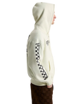 Vans Racing Zip Hoodie in Marshmallow