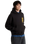 Cut & Paste Hoodie in Black