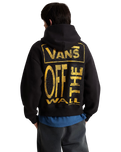 Cut & Paste Hoodie in Black