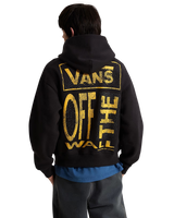 Cut & Paste Hoodie in Black