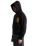 Cut & Paste Hoodie in Black