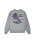 The Vans Mens Old Scratch Sweatshirt in Cement Heather