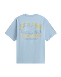 The Vans Mens Jetty Sets T-shirt in Soft Slate