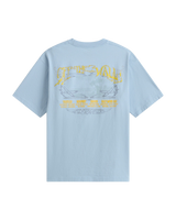 The Vans Mens Jetty Sets T-shirt in Soft Slate