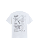 The Vans Mens Dirt Trip T-Shirt in White