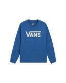 Boys Classic Long Sleeve T-Shirt in True Navy