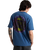 Blotched Circle T-Shirt in True Navy